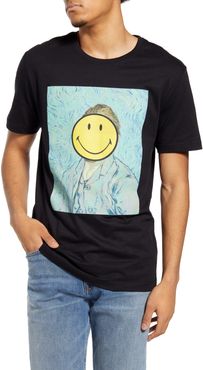 Van Gogh Smiley Graphic Tee