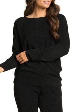 Barefoot Dreams Cozychic(TM) Ultra Lite Rolled Neck Pullover