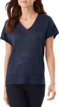 Tommy Bahama Solana Sequin Short Sleeve Sweater at Nordstrom Rack