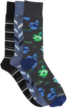 Unsimply Stitched Crew Socks - Pack of 3 at Nordstrom Rack