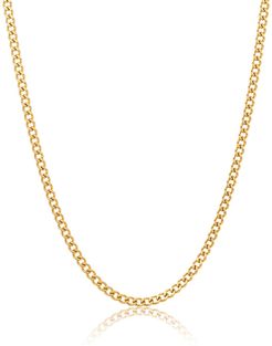 ADORNIA 14K Gold Vermeil Cuban Link Chain at Nordstrom Rack