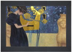 Overstock Art Musik (Luxury Line) 1895 - Framed Oil Reproduction of an Original Painting by Gustav Klimt at Nordstrom Rack