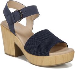 Brickell Eco Block Heel Sandal