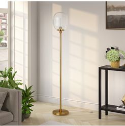Addison and Lane Agnolo Brass Finish Floor Lamp at Nordstrom Rack