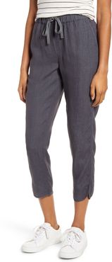 Caslon Track Style Linen Pants