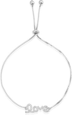 ADORNIA Sterling Silver Love Bolo Bracelet at Nordstrom Rack