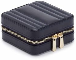 Maria Zip Square Jewelry Case - Blue