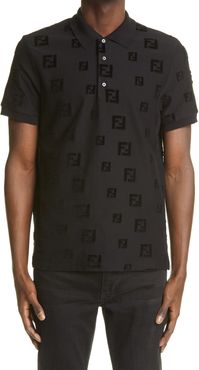 Flocked Ff Logo Polo