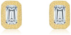 Classic Simulated Diamond Stud Earrings