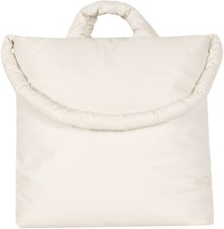 Medium Oiled Canvas Bag - White