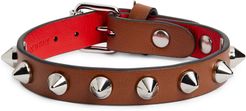 Loublink Studded Leather Bracelet