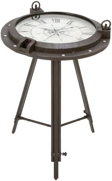 Willow Row Black Coastal Compass Table Clock at Nordstrom Rack