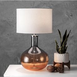 nuLOOM 21" Jolene Glass Ombre Canvas Shade Table Lamp at Nordstrom Rack