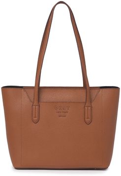 DKNY Noho Pebbled Leather Tote at Nordstrom Rack