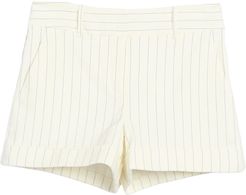 VERONICA BEARD Carito Striped Linen Blend Shorts at Nordstrom Rack
