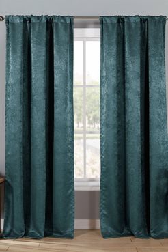 Duck River Textile Steena Solid Room Darkening Curtain Set - Slate Blue at Nordstrom Rack