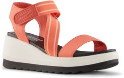 Hibiscus Wedge Sandal