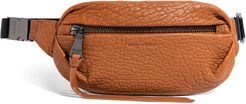 Milan Leather Belt Bag - Brown