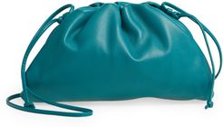 The Mini Pouch Leather Clutch - Green