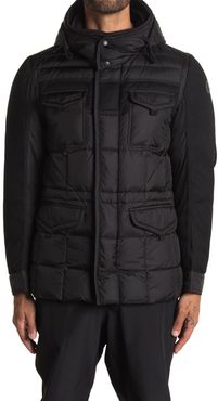 Moncler Two-Tone Down Filled Jacket at Nordstrom Rack