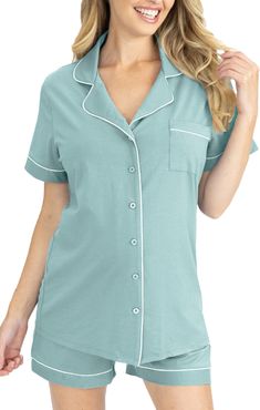 Short Maternity/nursing Pajamas