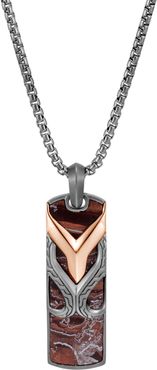 Asli Classic Chain Dog Tag Pendant Necklace