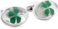 Four Leaf Clover Cuff Links