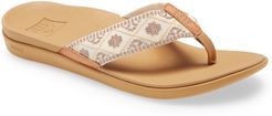 Ortho-Bounce Woven Flip Flop