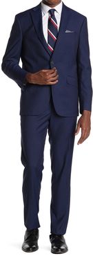 Kenneth Cole Reaction Solid Two Button Notch Lapel Techni-Cole Suit at Nordstrom Rack