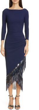 Pacoshy Sequin Fringe Dress