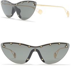 GUCCI Star Studded 99mm Modified Cat Eye Sunglasses at Nordstrom Rack
