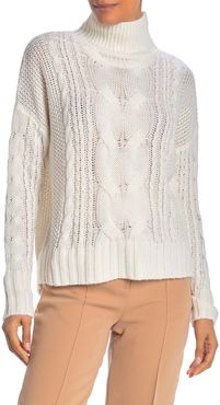 360 Cashmere Alexia Cable Knit Pullover Sweater at Nordstrom Rack