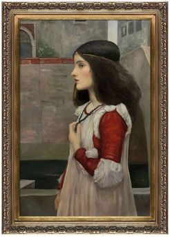 Overstock Art Juliet - Framed Oil Reproduction of an Original Painting by John William Waterhouse at Nordstrom Rack