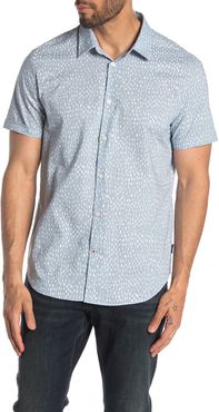 John Varvatos Star USA Short Sleeve Woven Shirt at Nordstrom Rack