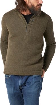 Hudson Trail Regular Fit Fleece Half-Zip Sweater