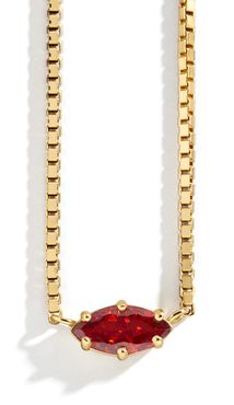 Nascita Gold Vermeil Birthstone Pendant Necklace