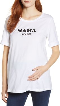 Mama To Be Maternity Graphic Tee