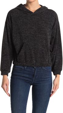 Lush Two-Tone Hacci Knit Hoodie at Nordstrom Rack