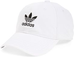 Relaxed Baseball Cap - White