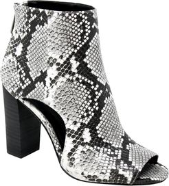 Fable Cutout Open Toe Bootie