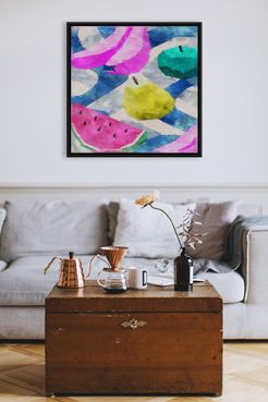 PTM Images Bold Abstract Large LI Floater Framed Canvas at Nordstrom Rack