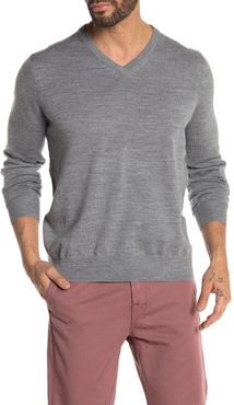 Thomas Dean V-Neck Knit Sweater at Nordstrom Rack