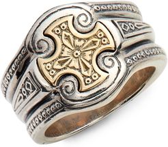 Stavros Cross Signet Ring