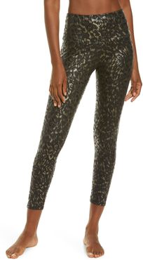 Animal Foil High Waist Leggings