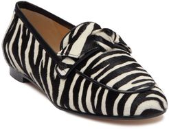 Alexandre Birman Becky Pipe Genuine Calf Hair Zebra Print Loafers at Nordstrom Rack