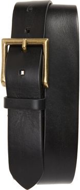 Vachetta Leather Belt Black