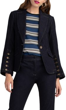 Trina Turk Amphora Indigo Blazer at Nordstrom Rack