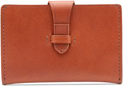 Italo Leather Card Case - Brown