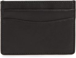 Liam Leather Card Case - Black