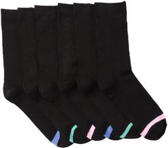 Jessica Simpson Striped Crew Socks - Pack of 6 at Nordstrom Rack